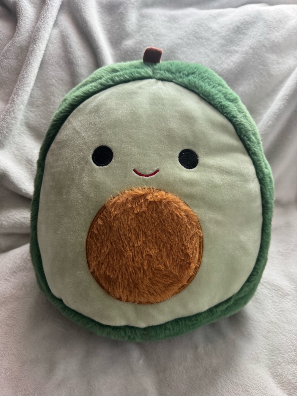Squishmallows Avocado Plush - Green, Cream, Brown